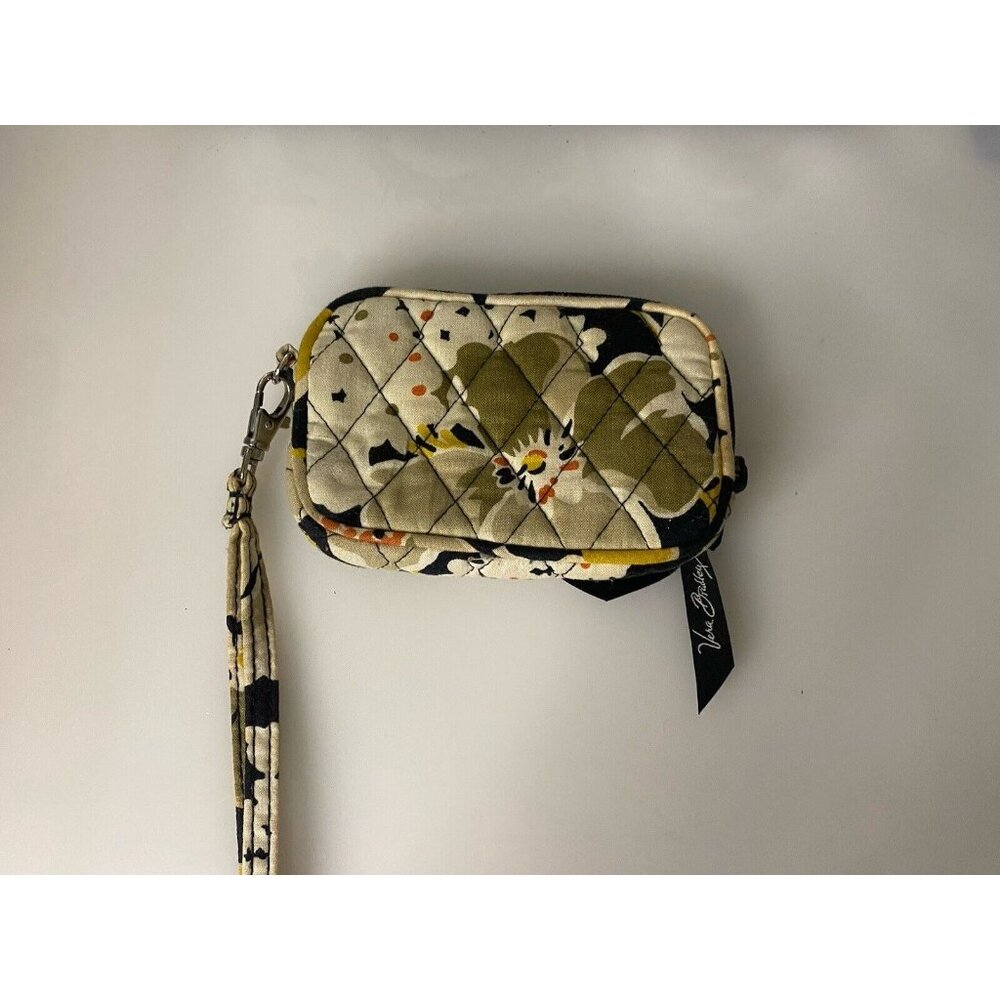 Vera Bradley Retired Dogwood‎ Zip Around wallet Wristlet Phone Case Rare Piece - Picture 6 of 16
